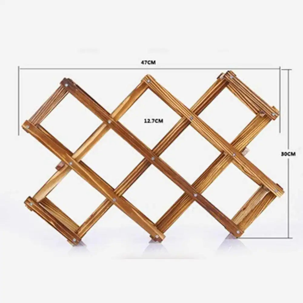 Range bouteille Étagère Bois