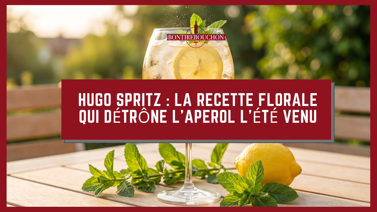 Hugo Spritz : la recette florale qui détrône l'Aperol l'été venu