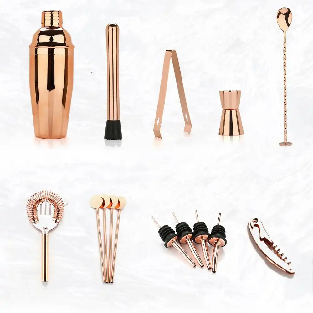 Kit Cocktail Cuivre Teinte Cuivrée