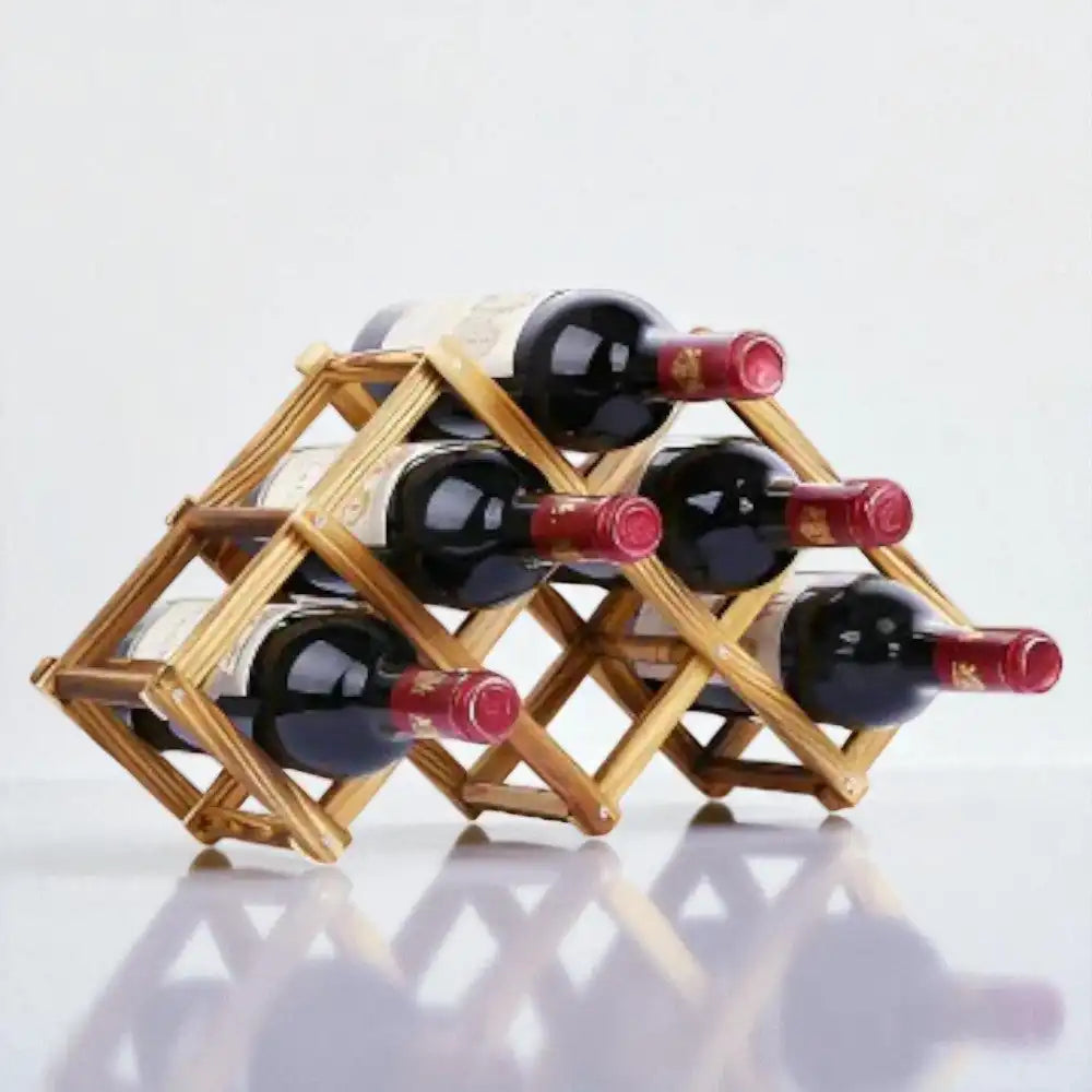 Vintage Wijnrek Hout