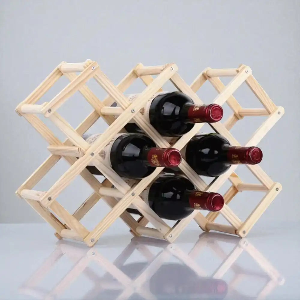 Range bouteille Étagère Bois