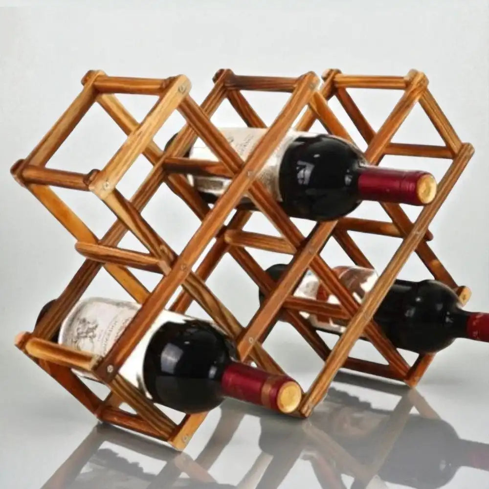 Range bouteille vin bois