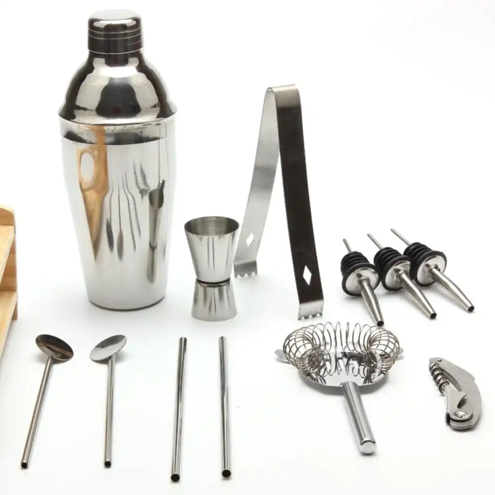 Set Cocktail Artisan Bois