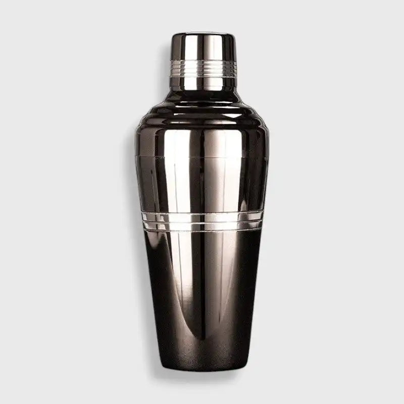 Shaker Cocktail Professionnel Noir