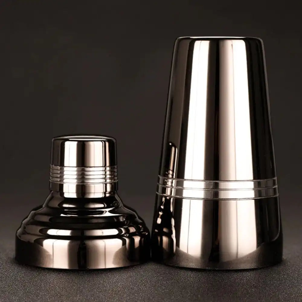 Shaker Cocktail Professionnel Noir